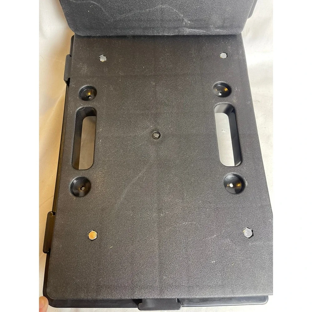 Heavy Duty 2-Pack Plastic Dolly Rolling Furniture Mover Flatbed Cart‎ Black